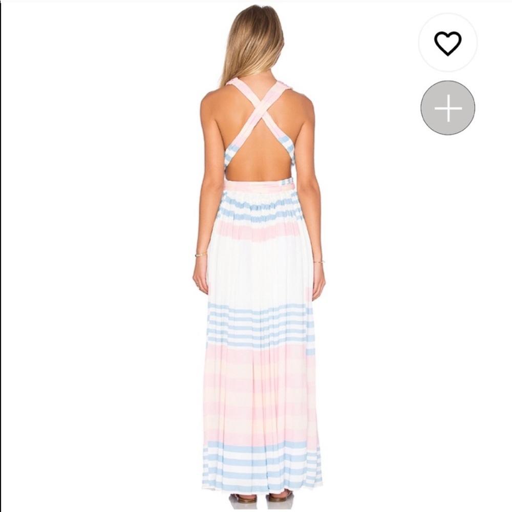 Mara Hoffman open back halter dress - Picture 3 of 11